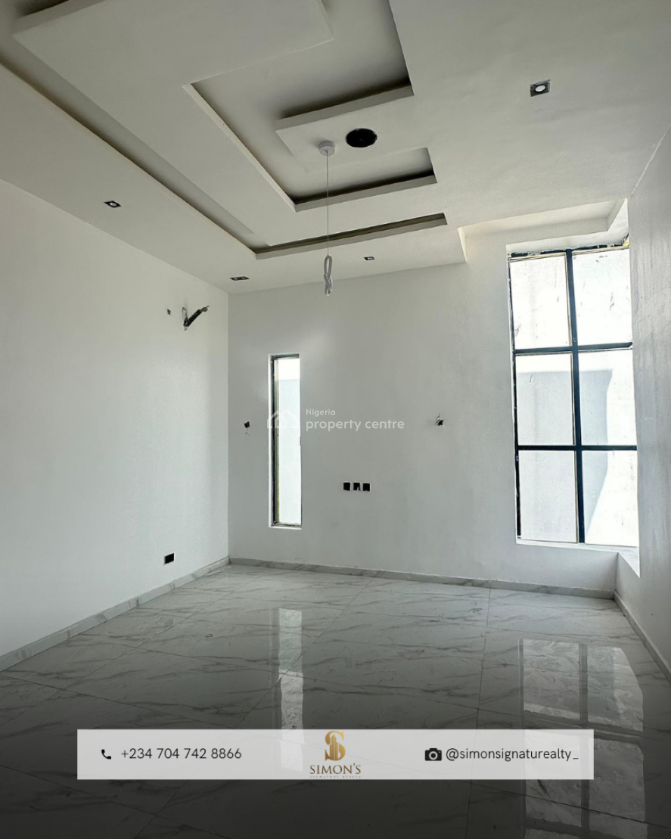 4 Bedroom Detached Duplex, Chevron, Lekki, Lagos, Detached Duplex for Sale