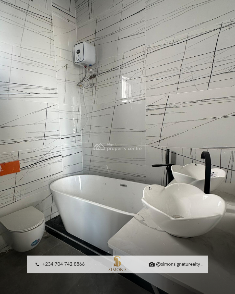 4 Bedroom Detached Duplex, Chevron, Lekki, Lagos, Detached Duplex for Sale