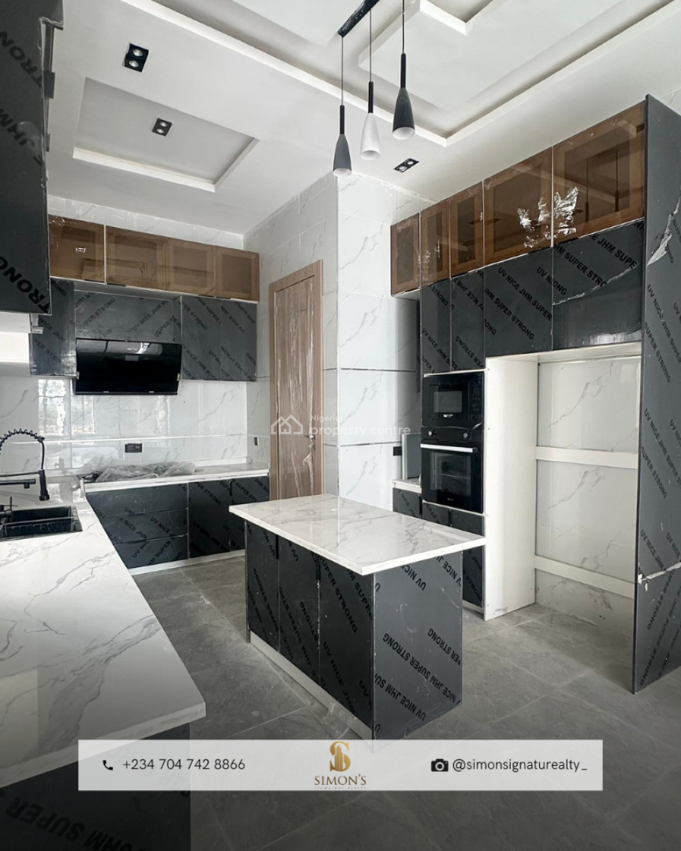 4 Bedroom Detached Duplex, Chevron, Lekki, Lagos, Detached Duplex for Sale