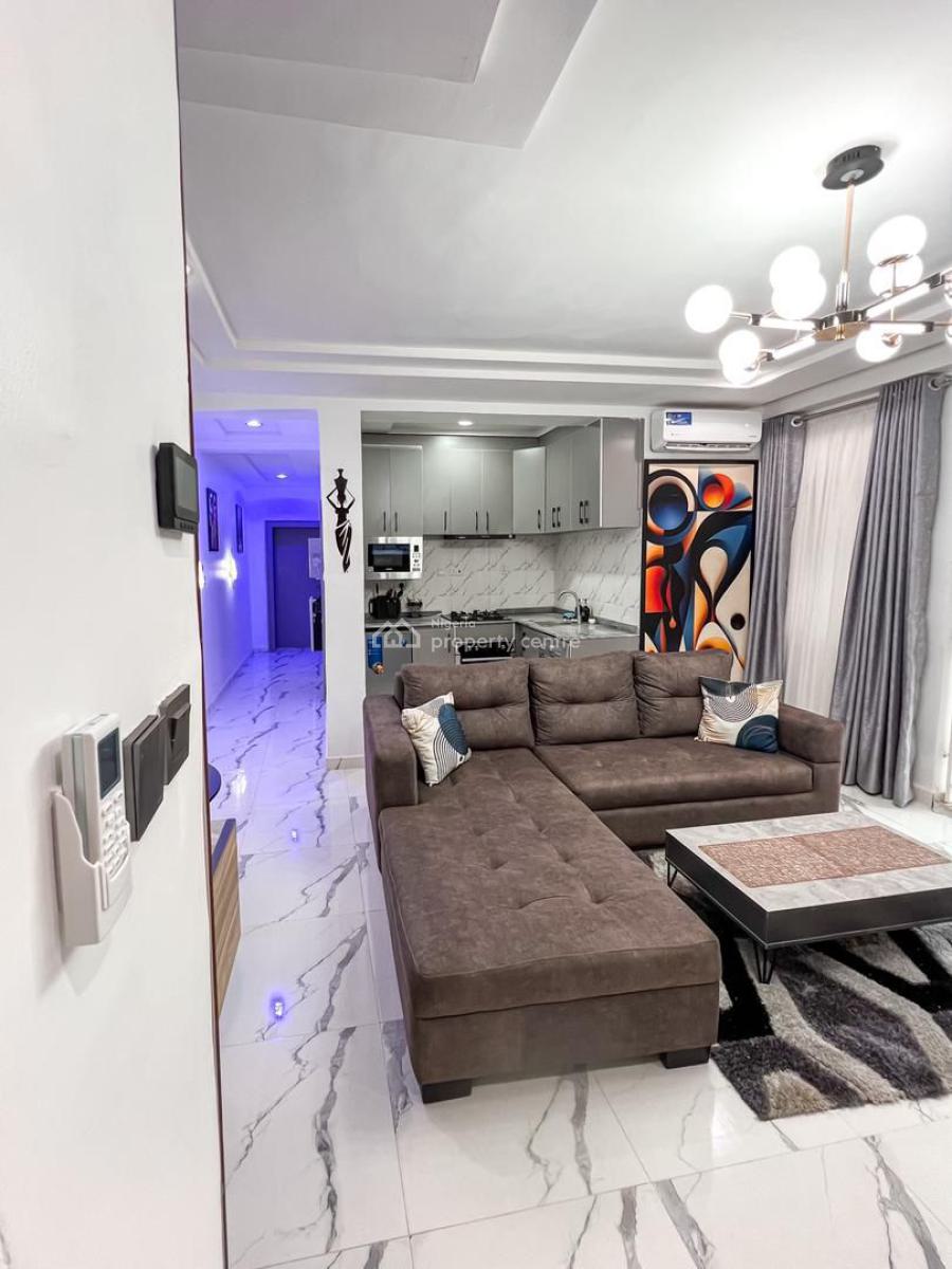 Well Furnished 2 Bedrooms Flat with Best of Modern Design, Wuye, Abuja, Flat / Apartment for Rent