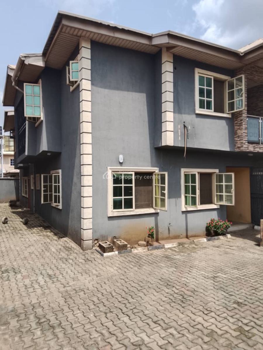 Clean & Decent 4 Bedroom Semi Detached Duplex, Harmony Estate, Gra Phase 1, Magodo, Lagos, Semi-detached Duplex for Rent