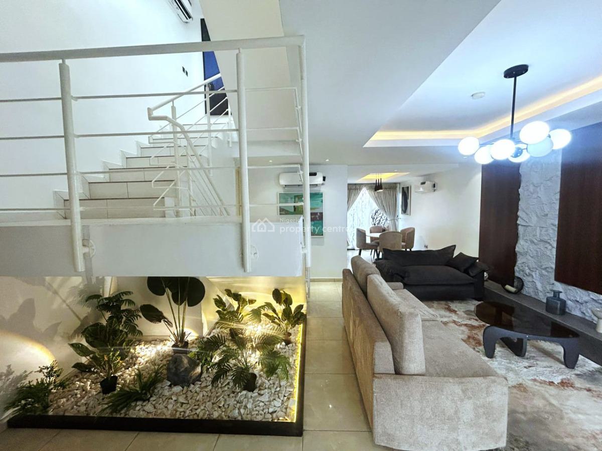 Semi Detached Furnished 4 Bedrooms Ensuite, Oniru, Victoria Island (vi), Lagos, Detached Duplex for Rent