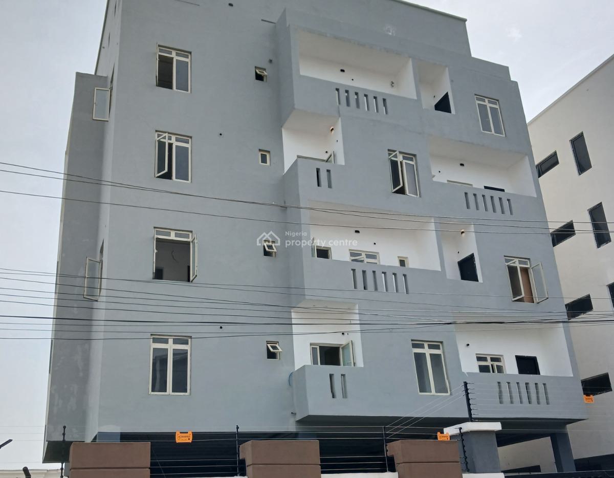 Serviced 2 Bedroom En-suite Maisonette with an Open Fitted Kitchen, Co, Lekki Phase 1, Lekki, Lagos, Flat / Apartment for Rent