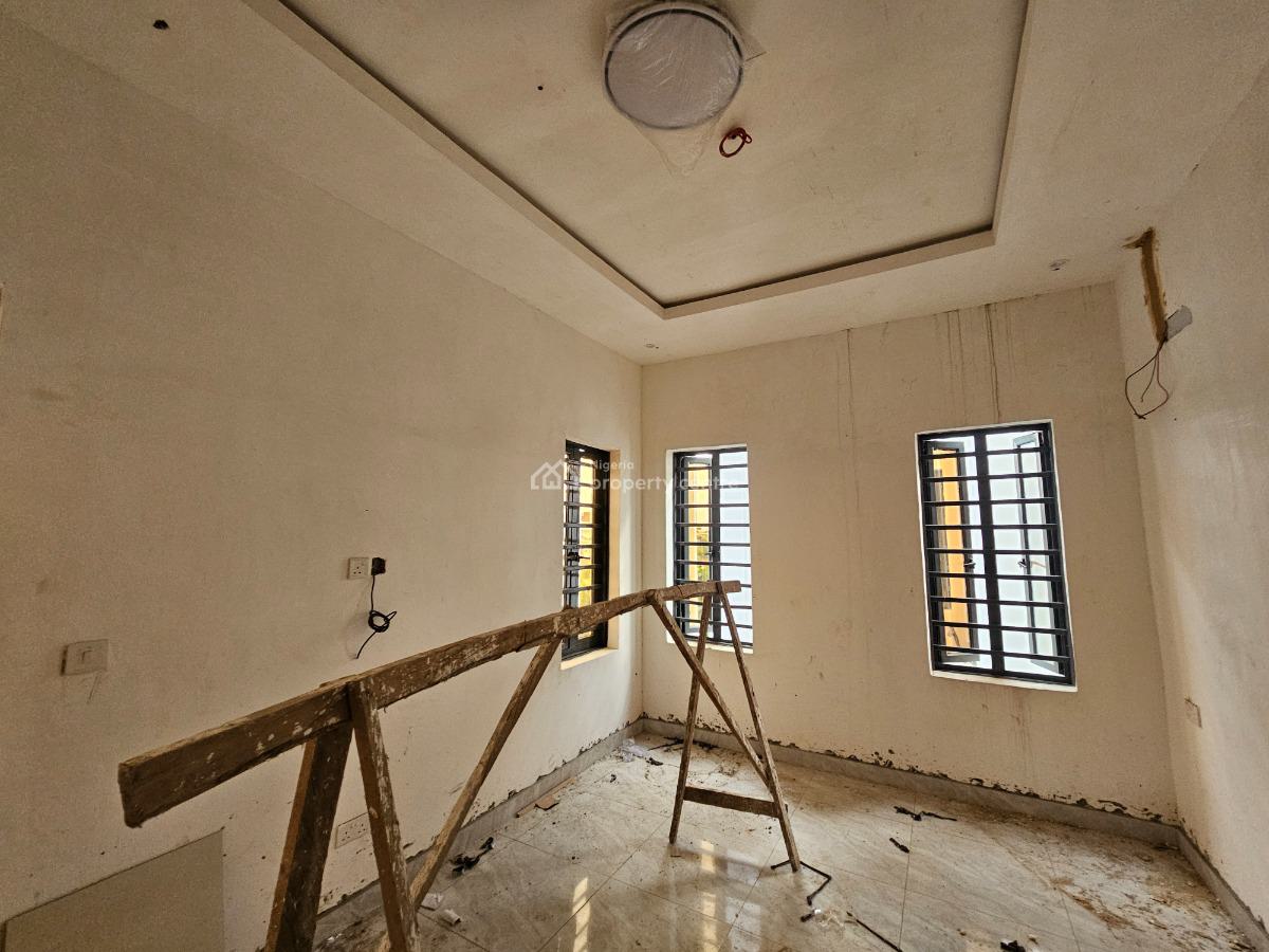 Brand New 4 Bedroom Semi Detached Duplex with Bq in a Gated Estate, Alaka, Surulere, Lagos, Semi-detached Duplex for Sale