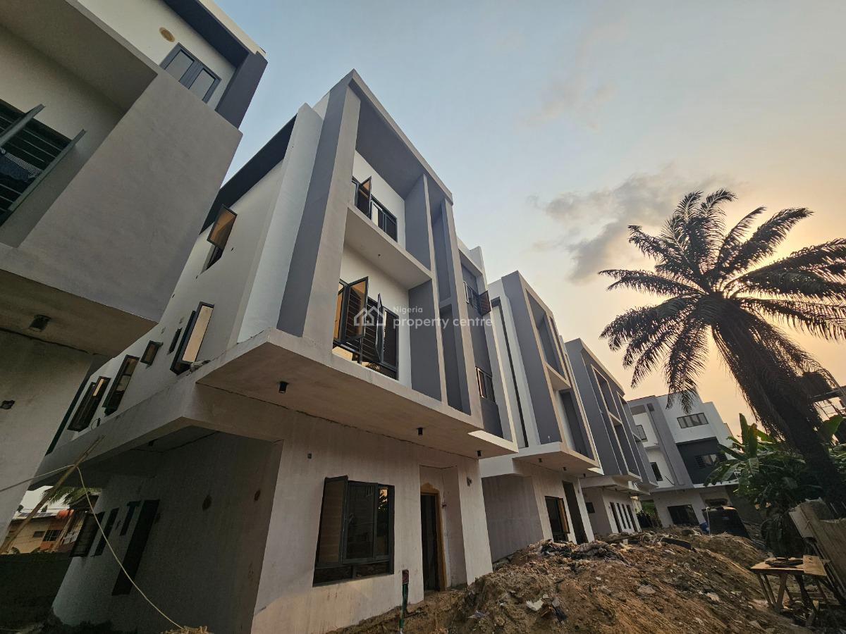 Brand New 4 Bedroom Semi Detached Duplex with Bq in a Gated Estate, Alaka, Surulere, Lagos, Semi-detached Duplex for Sale