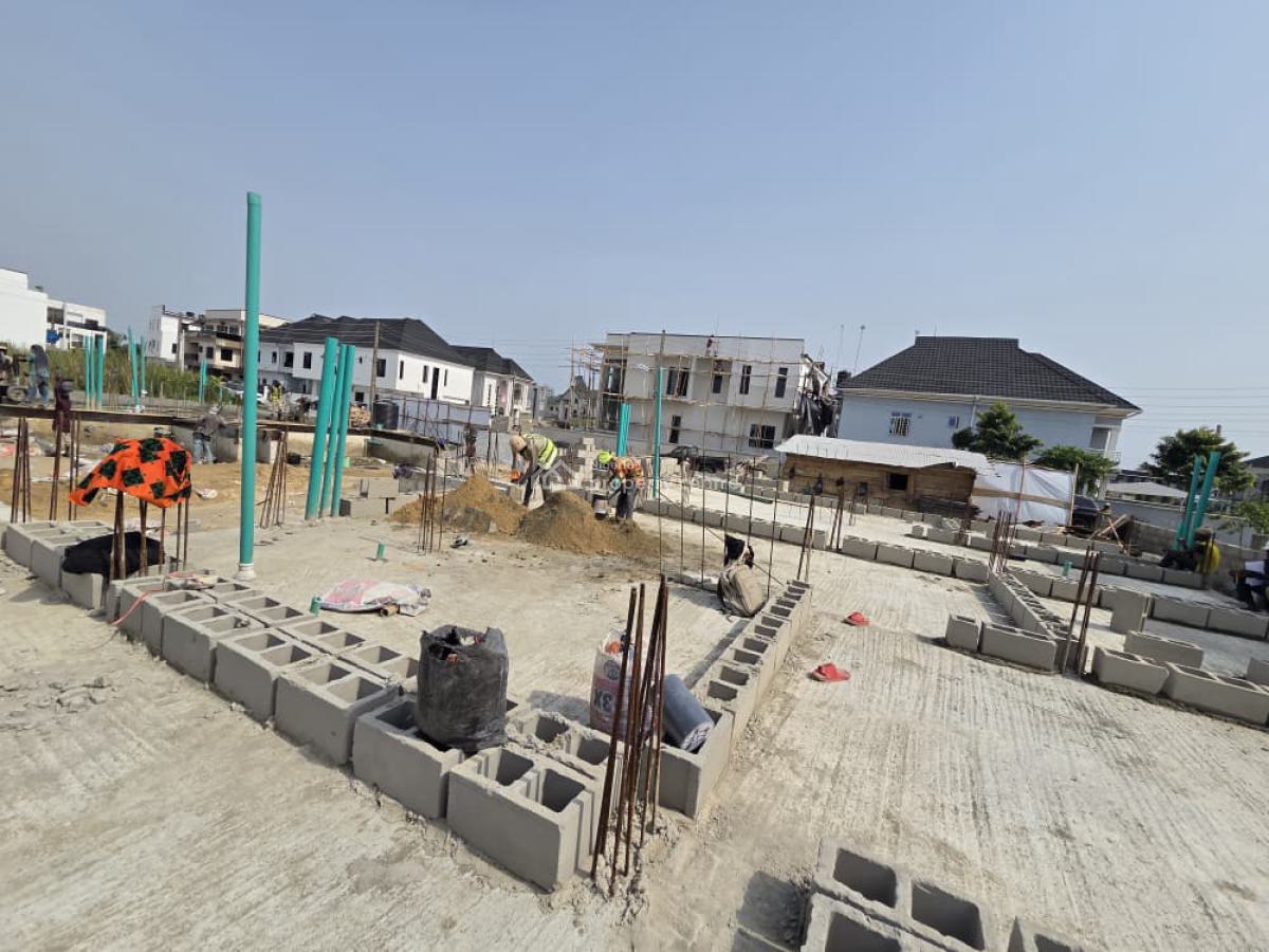 3 Bedroom Terrace with Bq in a Secured Serene Environment, By Atican Beach, Victoria Island (vi), Lagos, Terraced Duplex for Sale