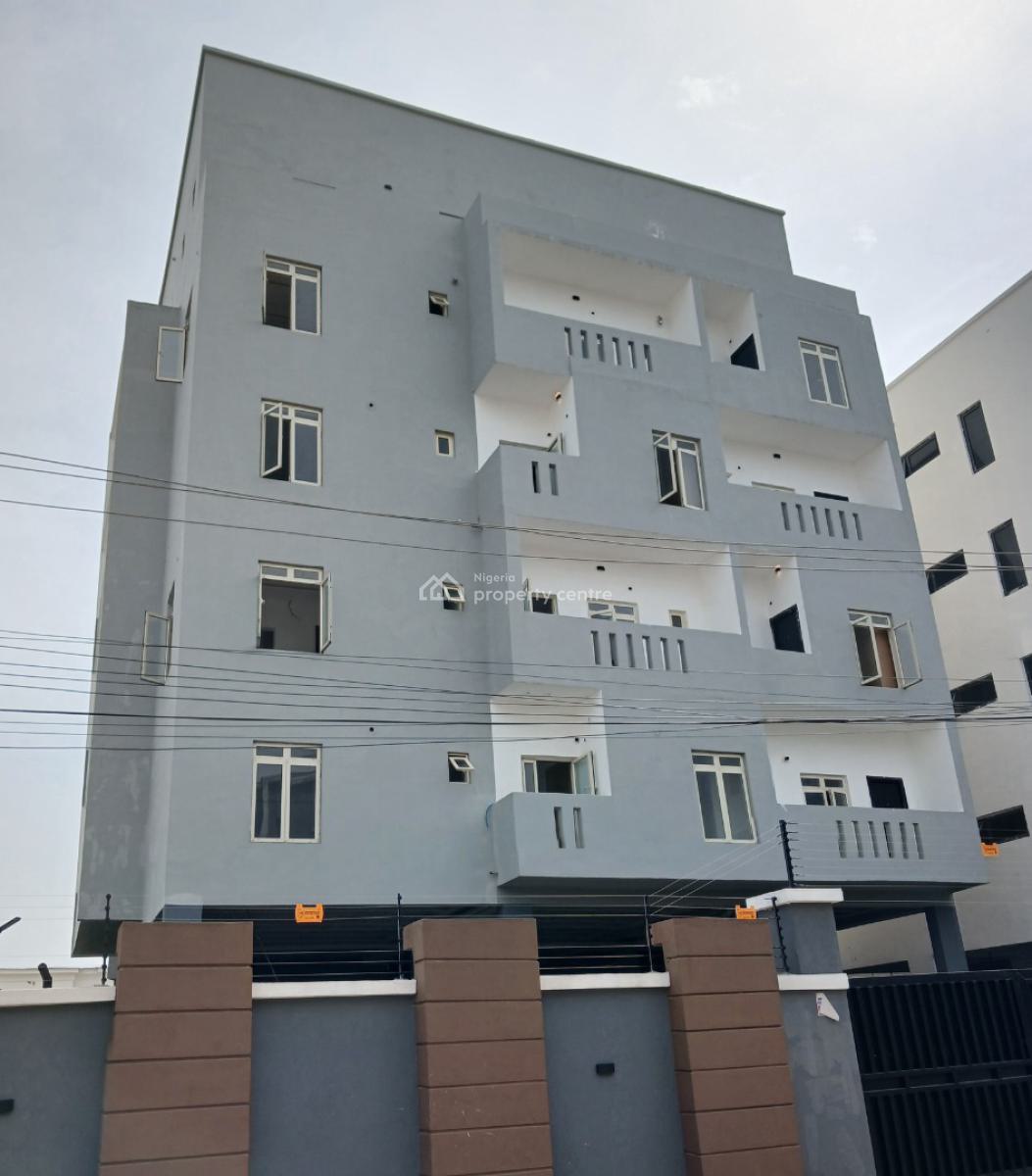 Serviced 3 Bedroom En-suite Maisonette with an Open Fitted Kitchen, Co, Lekki Phase 1, Lekki, Lagos, House for Rent