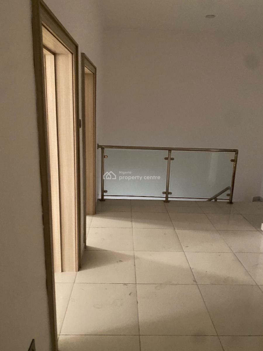 Brand New 3 Bdr Terrace Duplex in Secure Gated Estate with Balcony, Chevy View Estate, Lekki, Lagos, Terraced Duplex for Rent