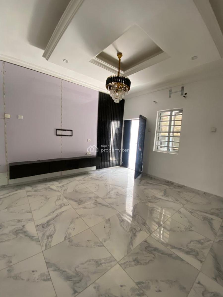 Brand New 2 Bedroom En-suite Flat with Fitted Kitchen Cabinets Only, Sangotedo, Ajah, Lagos, Flat / Apartment for Rent