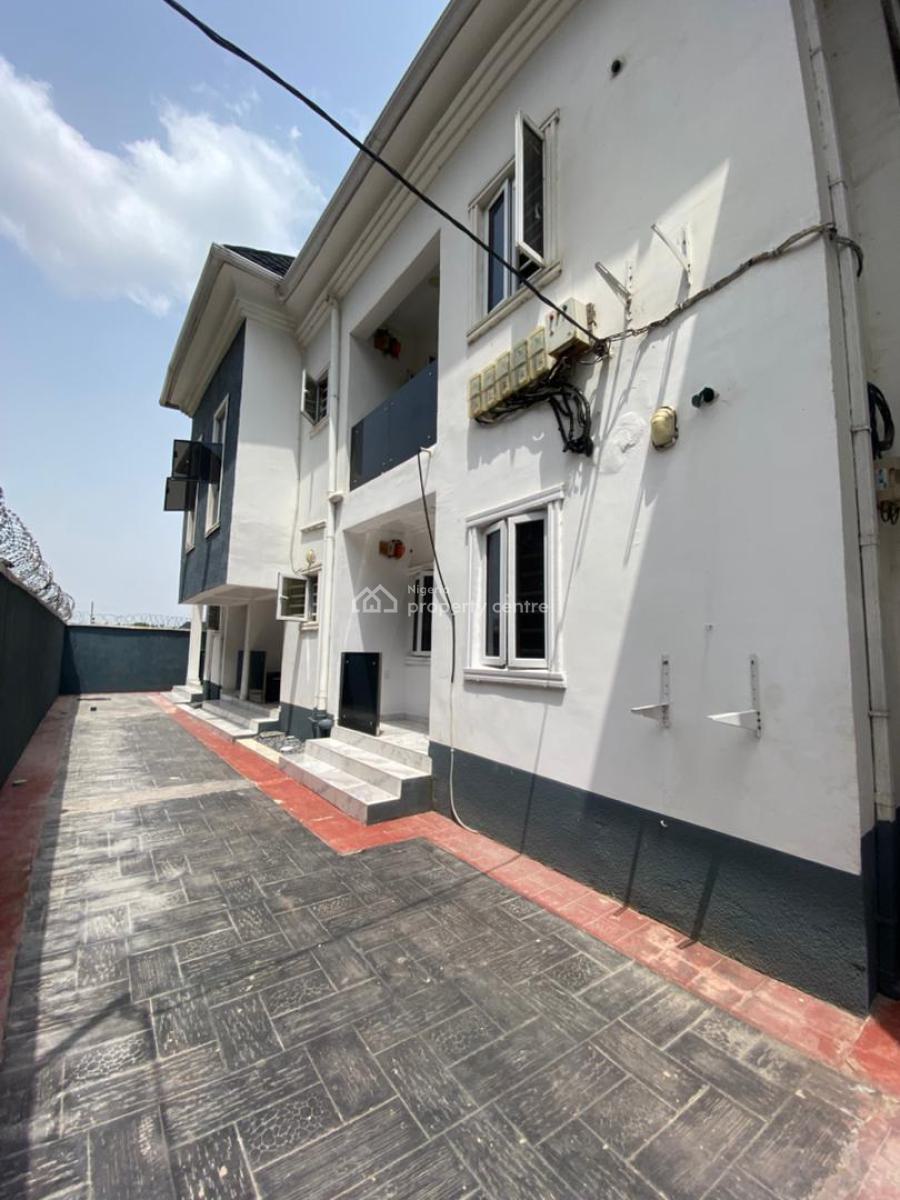 Brand New 2 Bedroom En-suite Flat with Fitted Kitchen Cabinets Only, Sangotedo, Ajah, Lagos, Flat / Apartment for Rent