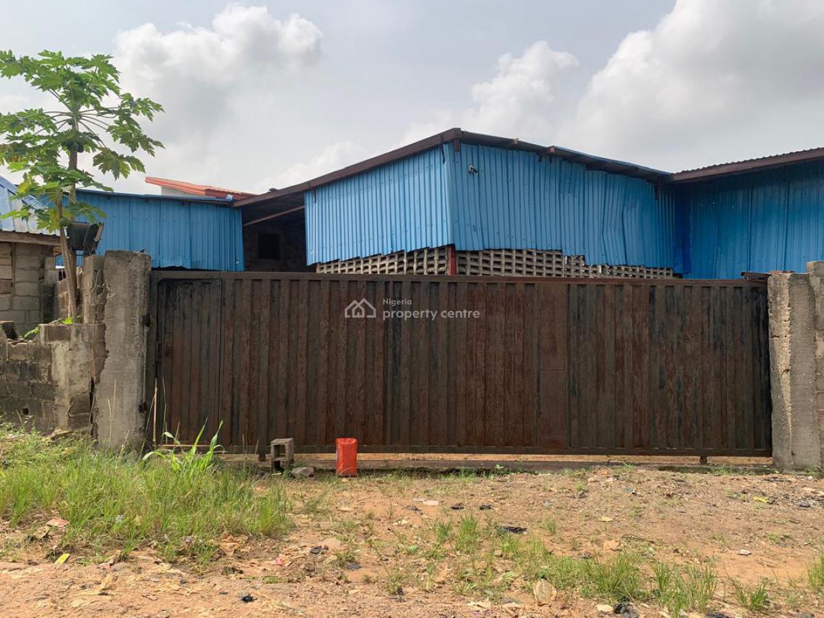 Spacious Industrial Property for Manufacturing Or Warehouse, Ajegunle Araromi, Lagos Ibadan Expressway, Sagamu, Ogun, Factory for Sale