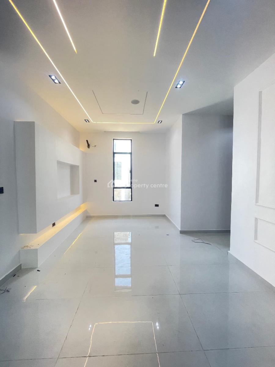 Exquisite Spacious 5 Bedroom Fully Detached Duplex(bq)in Secured Estate, Chevron, Lekki, Lagos, Detached Duplex for Sale