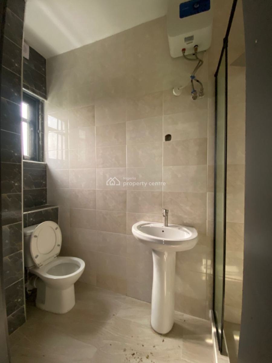 Newly Built and Self-serviced 3 Bedroom En-suite Flat with an Enclosed, Sangotedo, Ajah, Lagos, Flat / Apartment for Rent