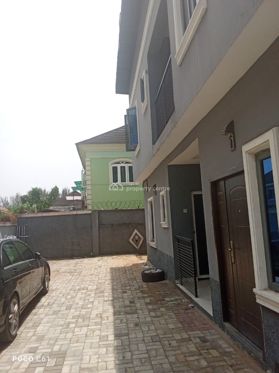 Tastefully Built 2 Bedroom Flat with Solar Inverter, Sangotedo Lekki, Sangotedo, Ajah, Lagos, Flat / Apartment for Rent