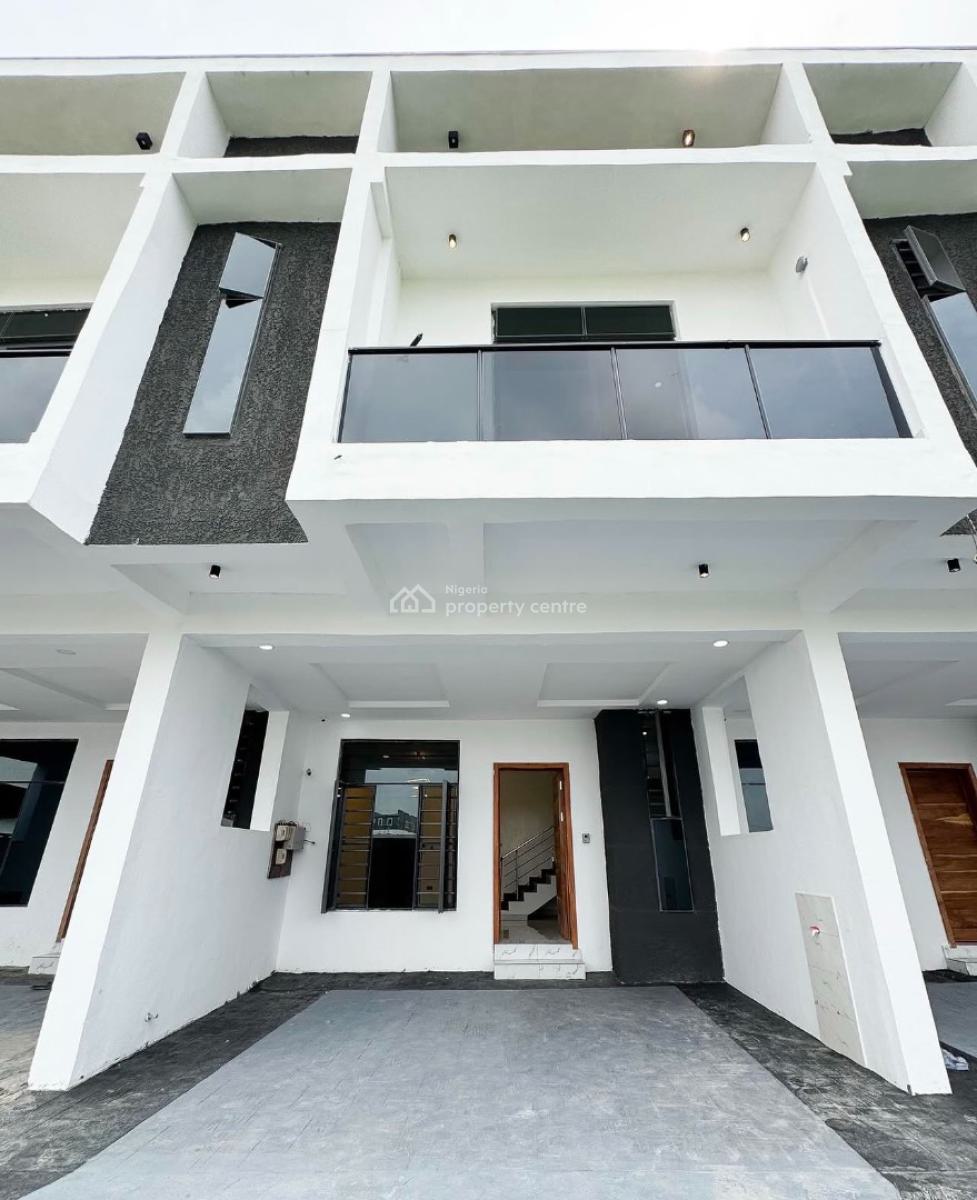 Newly Built 3 Bedroom Terrace Duplex with Bq, Secure Estate at Ajah Lekki, Ajah, Lagos, Terraced Duplex for Sale