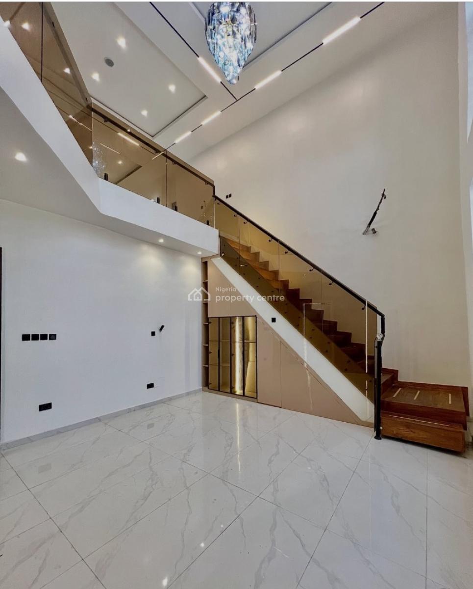 Luxury 5 Bedroom Fully Detached with Rooftop Terrace Duplex with Bq, Secure Estate at Chevron Drive, Lekki, Lagos, Detached Duplex for Sale