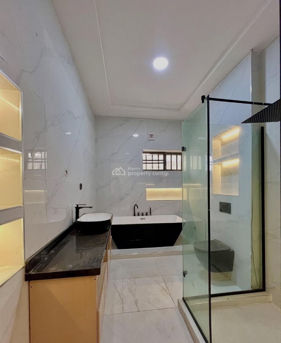 Luxury 5 Bedroom Fully Detached with Rooftop Terrace Duplex with Bq, Secure Estate at Chevron Drive, Lekki, Lagos, Detached Duplex for Sale