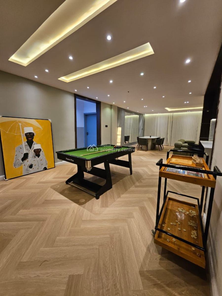 Luxury 2 Bedroom Apartment with Ps5, Pool and Water View, Picturesque &  with Chic Furnishings, Secured Environment, Lekki Phase 1, Lekki, Lagos, Flat / Apartment Short Let