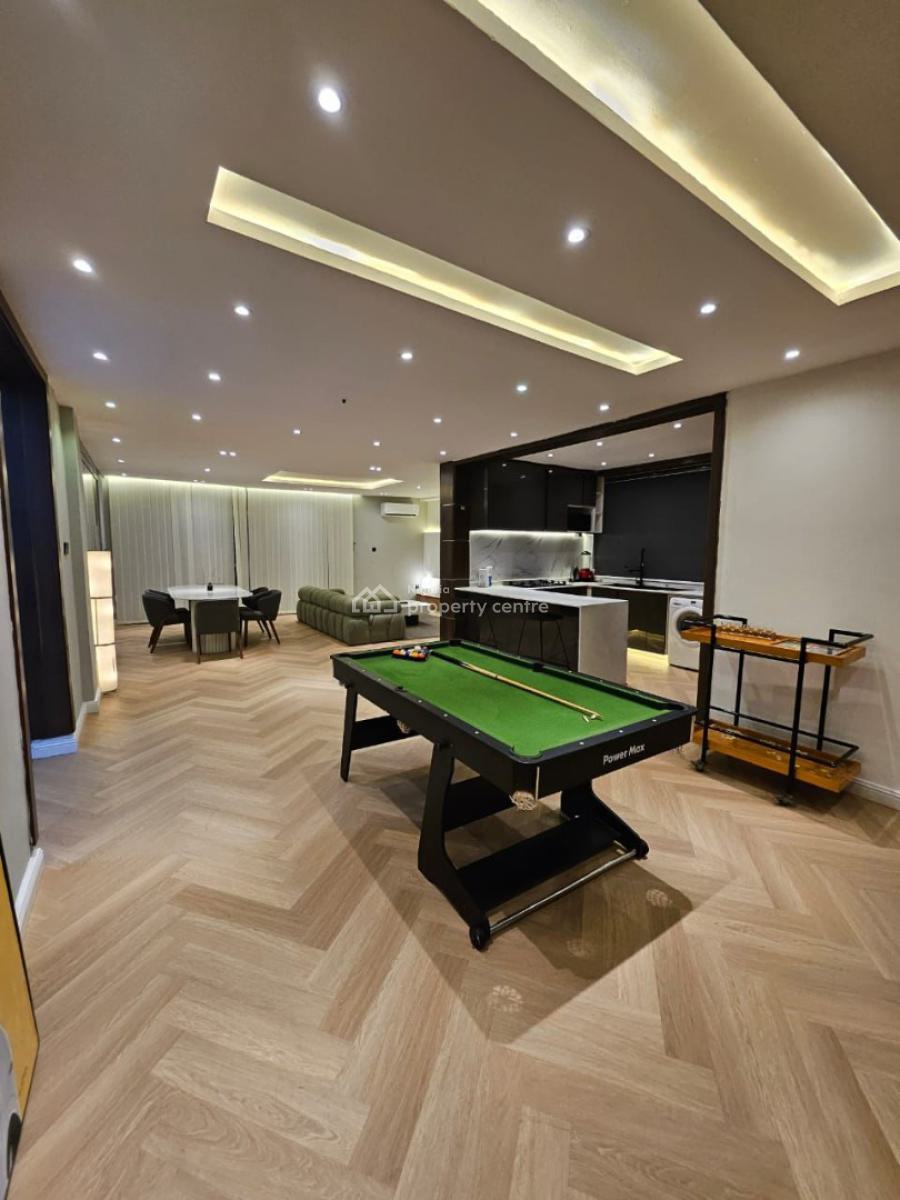 Luxury 2 Bedroom Apartment with Ps5, Pool and Water View, Picturesque &  with Chic Furnishings, Secured Environment, Lekki Phase 1, Lekki, Lagos, Flat / Apartment Short Let