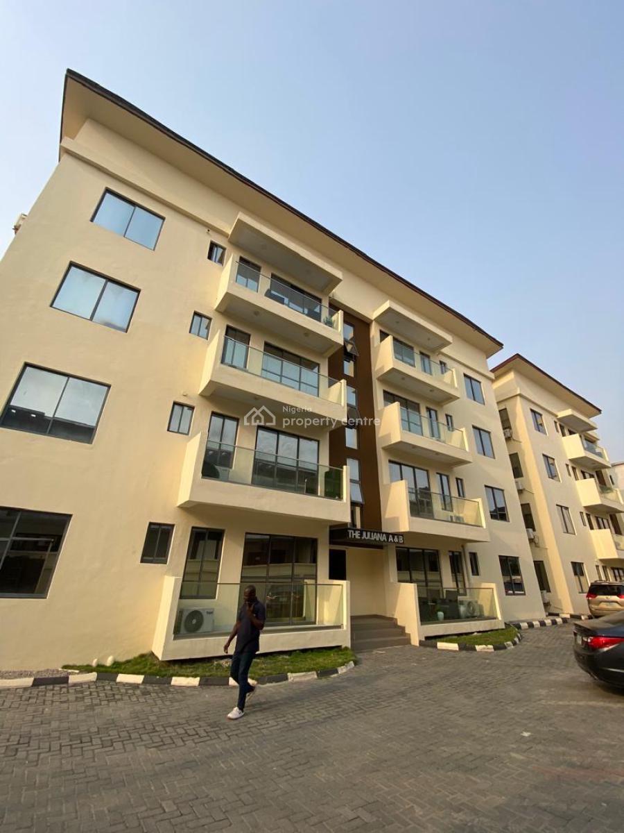 Spacious 2 Bedroom Apartment Furnished with a Bq, Salem, Lekki, Lagos, Flat / Apartment for Rent