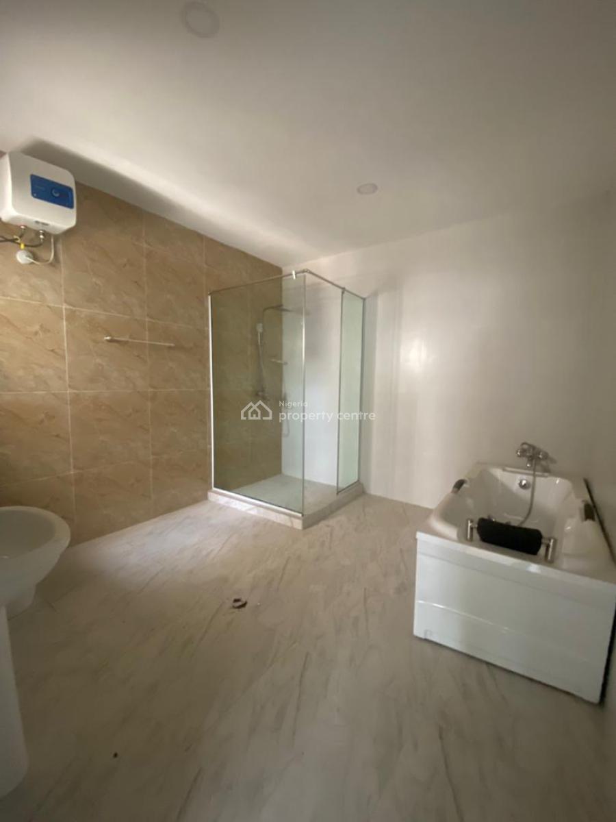 New and Serviced with 24/7 Power Supply 3 Bedroom En-suite Terraced Du, Abraham Adesanya Ogombo Road, Ajah, Lagos, Terraced Duplex for Rent