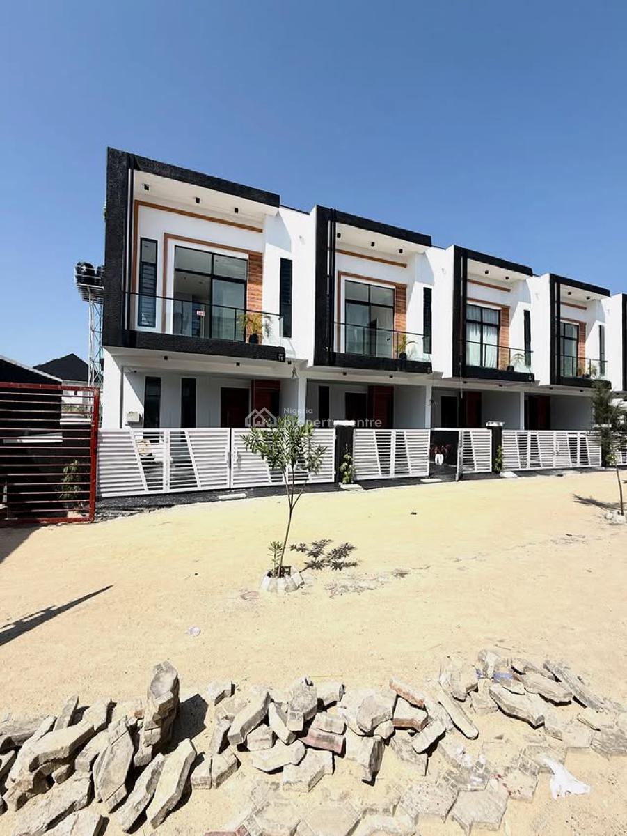 Lovely 4 Bedroom Terrace Duplex with Bq, Ikota, Ikota, Lekki, Lagos, Terraced Duplex for Sale
