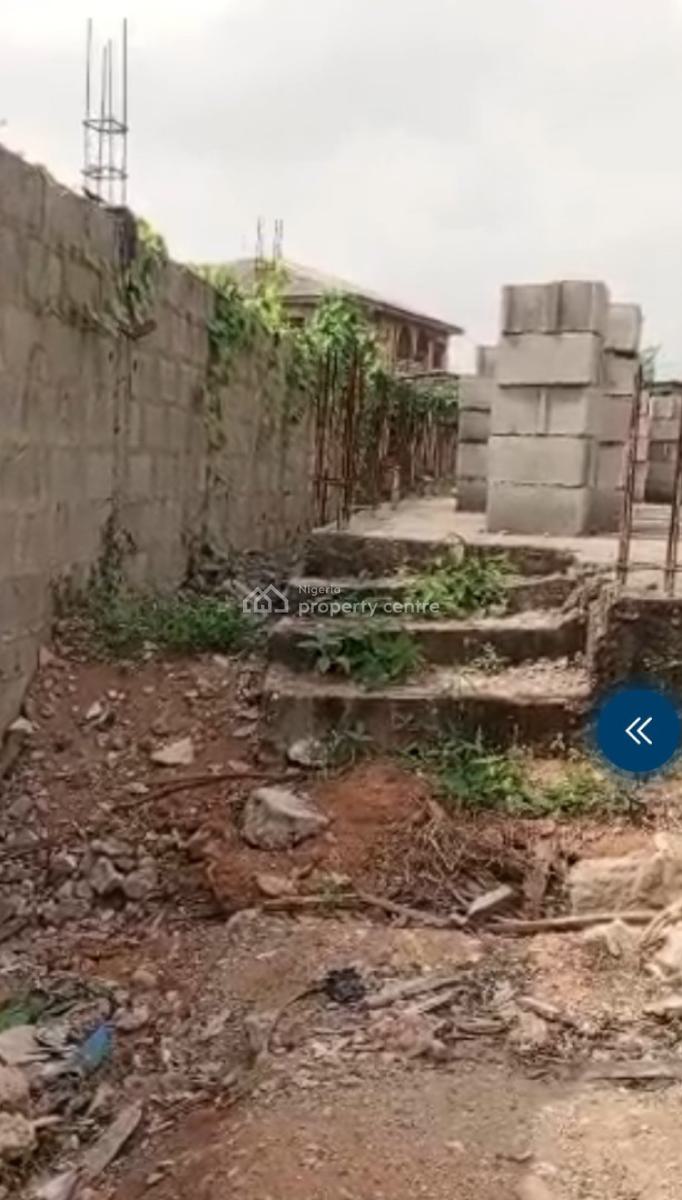 Standard Half a Plot of Land with Solid Foundation, Alapere, Ketu, Lagos, Land for Sale