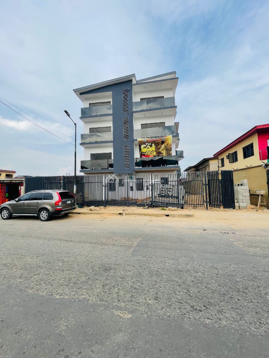 Newly Built Spacious 3 Bedroom Apartment in a Strategic Location, Ogba, Ikeja, Lagos, Block of Flats for Sale