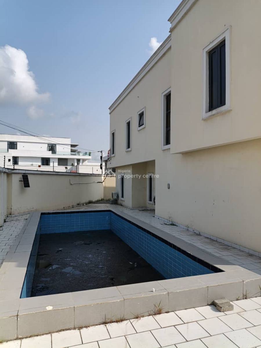 Exquisitely Built 5 Bedroom Detached Duplex with 2 Room Bq, Chevron, Lekki, Lagos, Detached Duplex for Rent