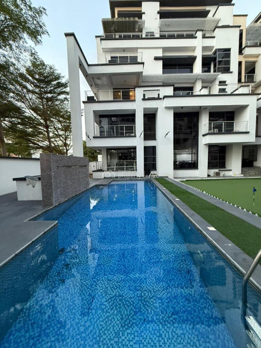 Furnished 4 Bedroom Maisonnete with Bq, Gym & Pool, Banana Island, Ikoyi, Lagos, Terraced Duplex for Rent