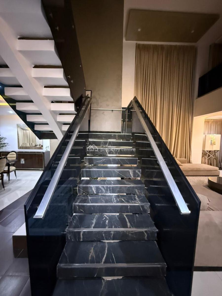 Furnished 4 Bedroom Maisonnete with Bq, Gym & Pool, Banana Island, Ikoyi, Lagos, Terraced Duplex for Rent