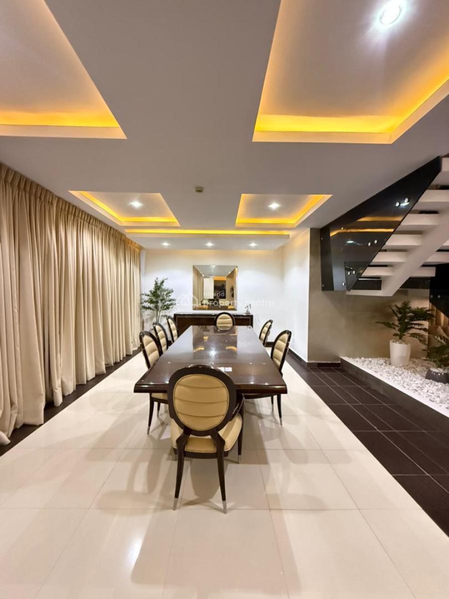 Furnished 4 Bedroom Maisonnete with Bq, Gym & Pool, Banana Island, Ikoyi, Lagos, Terraced Duplex for Rent