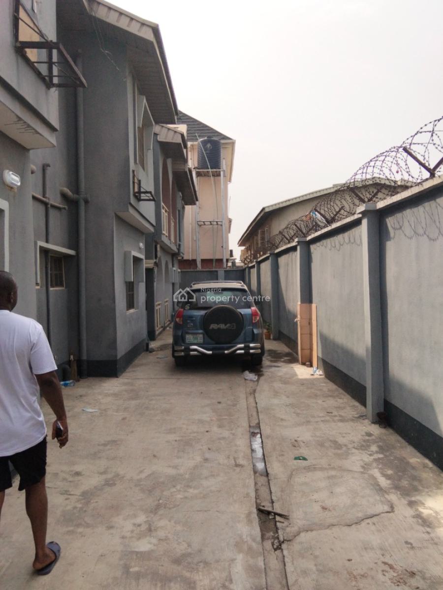 3 Bedroom Flat All Rooms Ensuilt with 4 Toilet, in a Secored Environment at Balogun Iju Ishaga Agege Lagos, Iju-ishaga, Agege, Lagos, Flat / Apartment for Rent