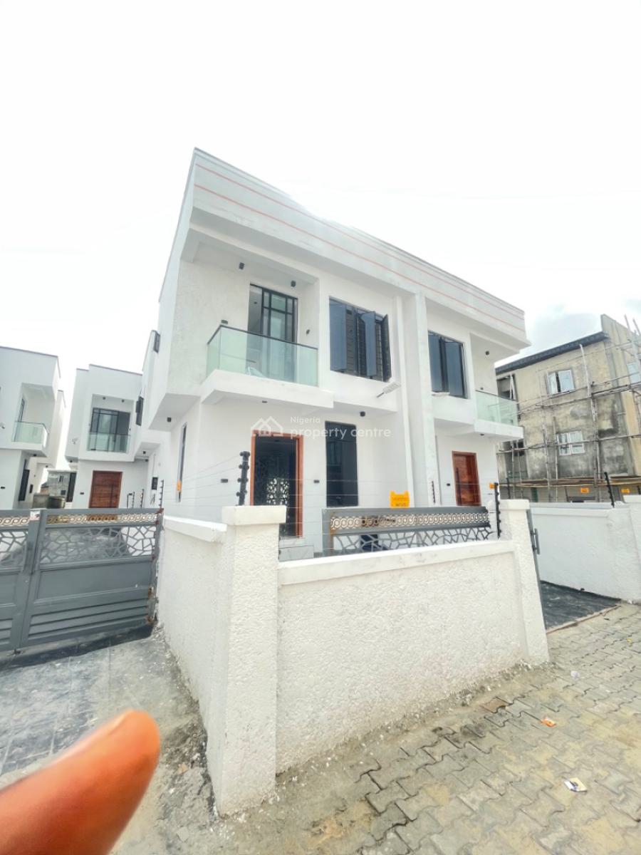Luxury  4 Bedroom Semidetached Duplex and 1bq at Ikota  By Mega Chicke, Ikota Villa Lekki Lagos, Ikota, Lekki, Lagos, Semi-detached Duplex for Sale