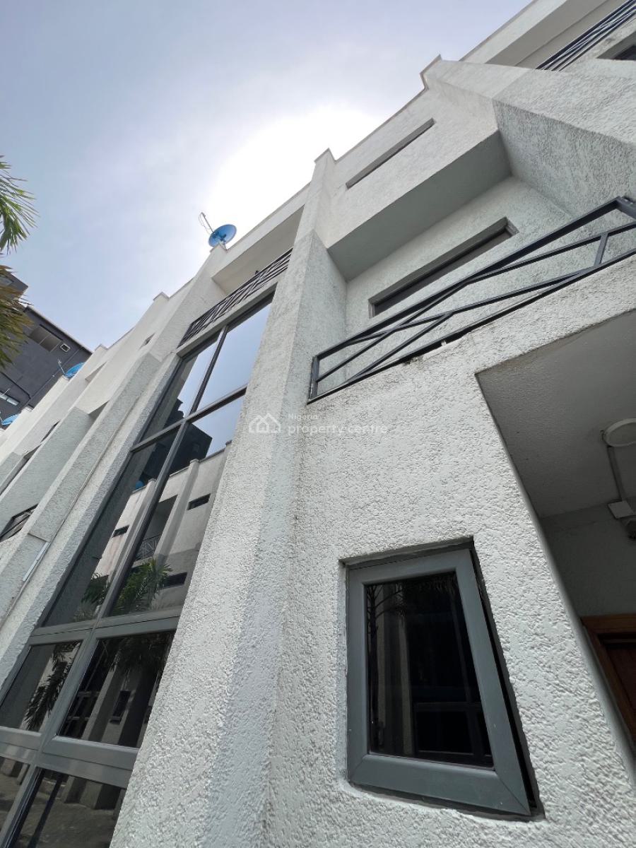 Premium 3-bedroom Terrace Apartment Wit Bq Located at a High-brow Area, Lekki Phase 1, Lekki, Lagos, Flat / Apartment for Rent