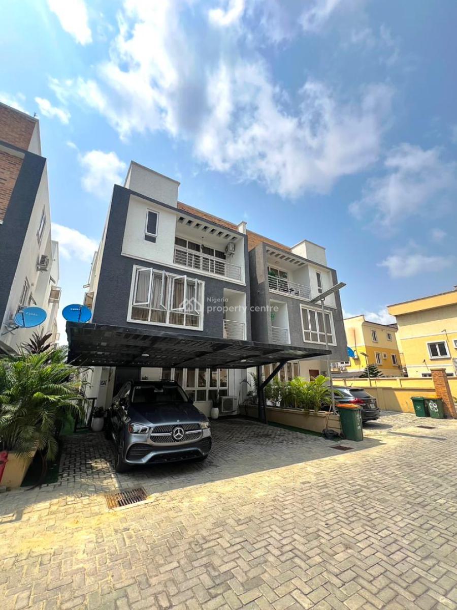 Glamorous Spacious 6bedroom Semi-detached Duplex with Bq,, Osapa London, Lekki, Lagos, Semi-detached Duplex for Rent