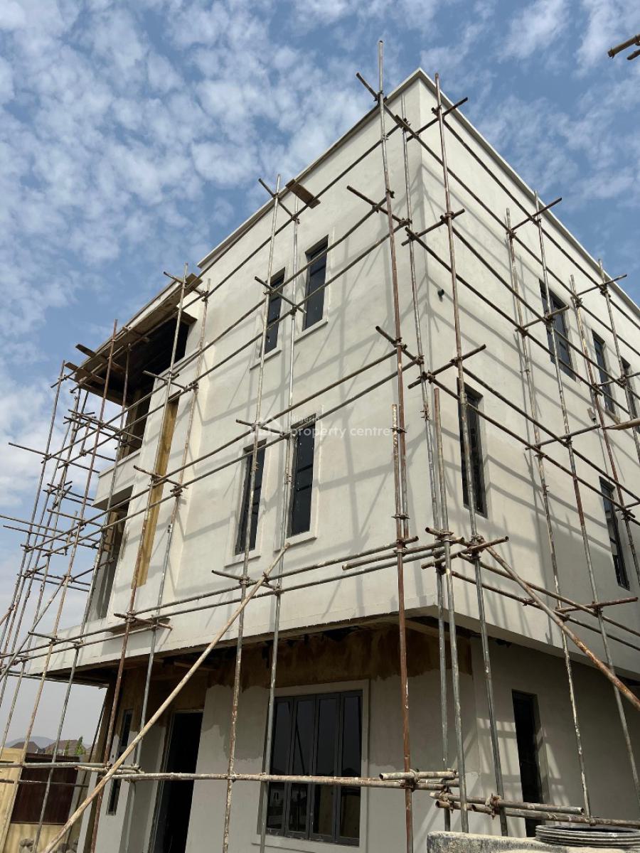 5 Bedroom Detached Duplex (semifinished), Life Camp, Abuja, Detached Duplex for Sale