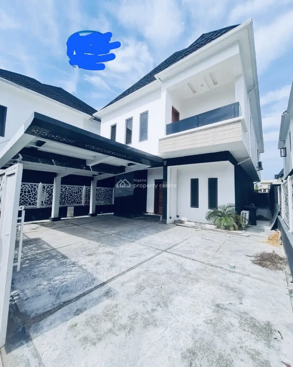 Very Spacious 4 Bedrooms Fully Detached Duplex with Bq and Pool, Eleganza/by Chevron Lekki 2nd Toll Gate, Lekki Phase 2, Lekki, Lagos, Detached Duplex for Rent