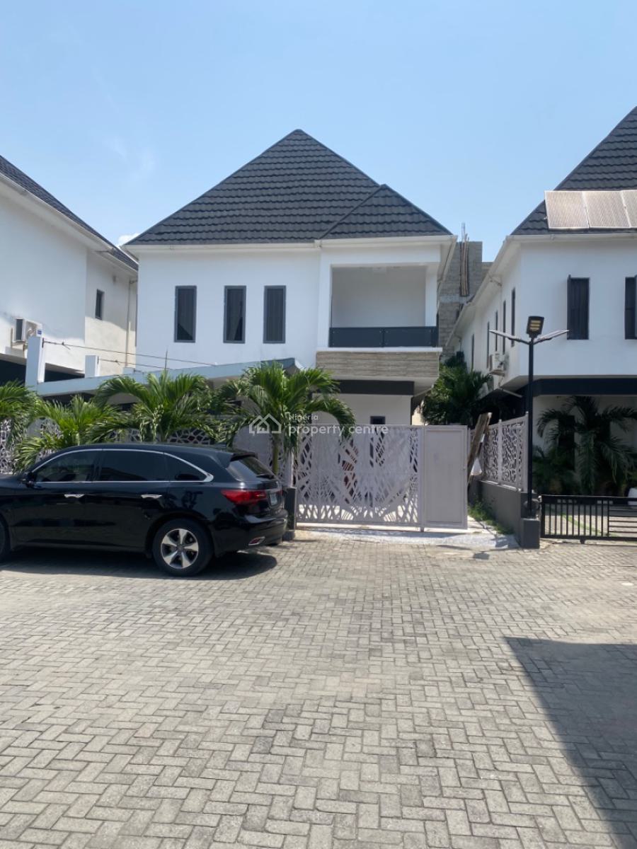 Fully Serviced Estate/4 Bedroom Detached Duplex with Bq and Pool, Eleganza/by Chevron Lekki 2nd Toll Gate, Lekki Phase 2, Lekki, Lagos, Detached Duplex for Rent