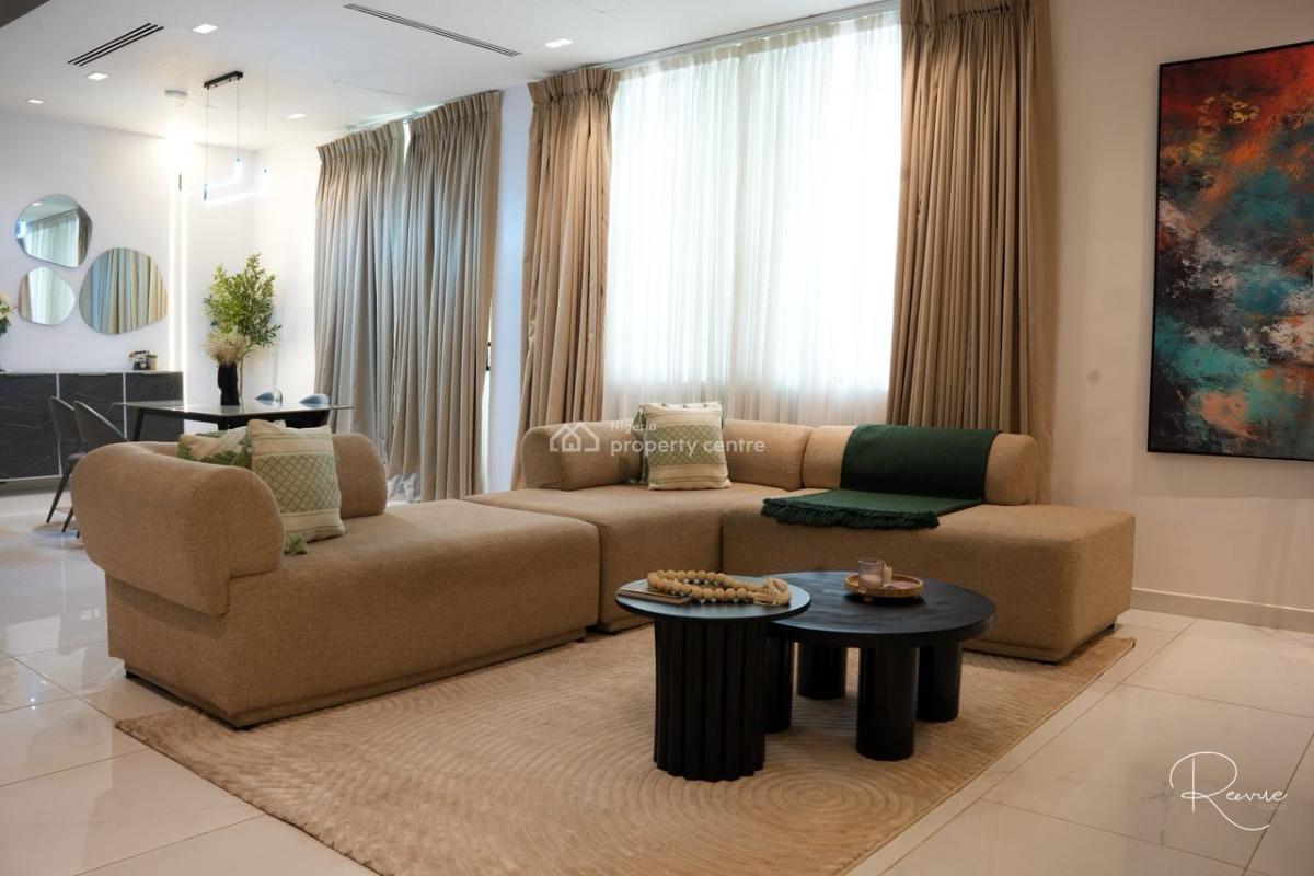 Luxury & Spacious 2 Bedrooms Maisonette with 2 Balconies, Pool and Gym, Indigo Residence, The Rock Drive, Lekki Phase 1, Lekki, Lagos, Flat / Apartment Short Let