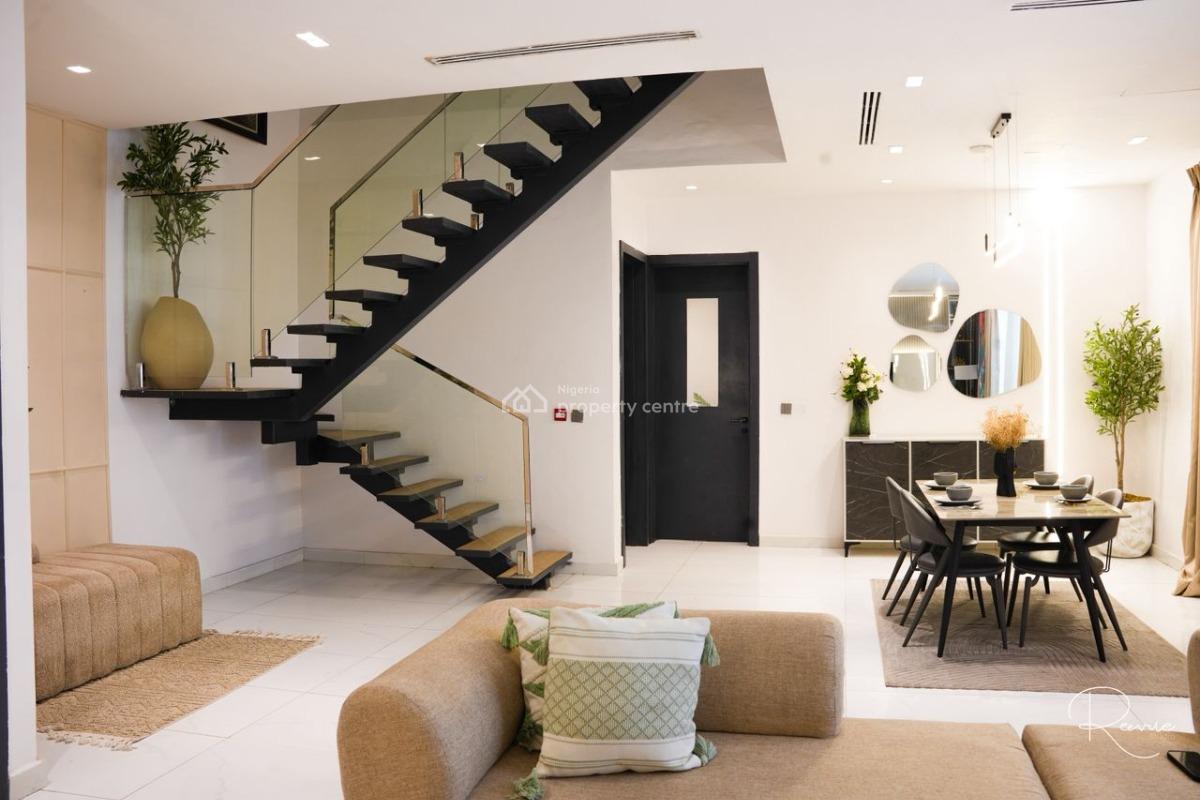 Luxury & Spacious 2 Bedrooms Maisonette with 2 Balconies, Pool and Gym, Indigo Residence, The Rock Drive, Lekki Phase 1, Lekki, Lagos, Flat / Apartment Short Let