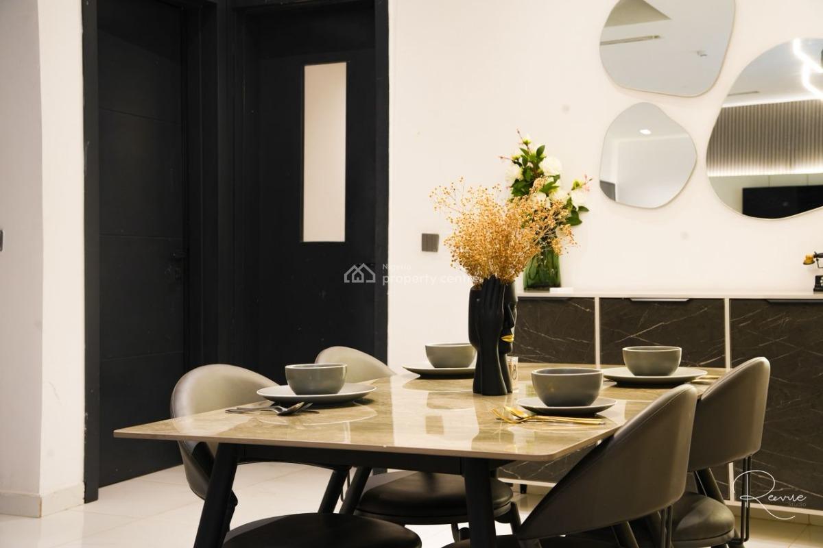 Luxury & Spacious 2 Bedrooms Maisonette with 2 Balconies, Pool and Gym, Indigo Residence, The Rock Drive, Lekki Phase 1, Lekki, Lagos, Flat / Apartment Short Let