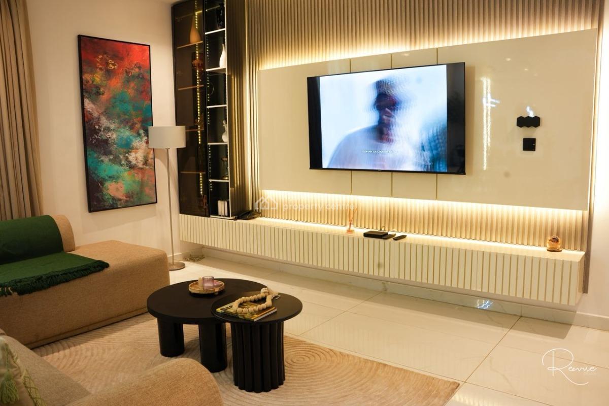 Luxury & Spacious 2 Bedrooms Maisonette with 2 Balconies, Pool and Gym, Indigo Residence, The Rock Drive, Lekki Phase 1, Lekki, Lagos, Flat / Apartment Short Let