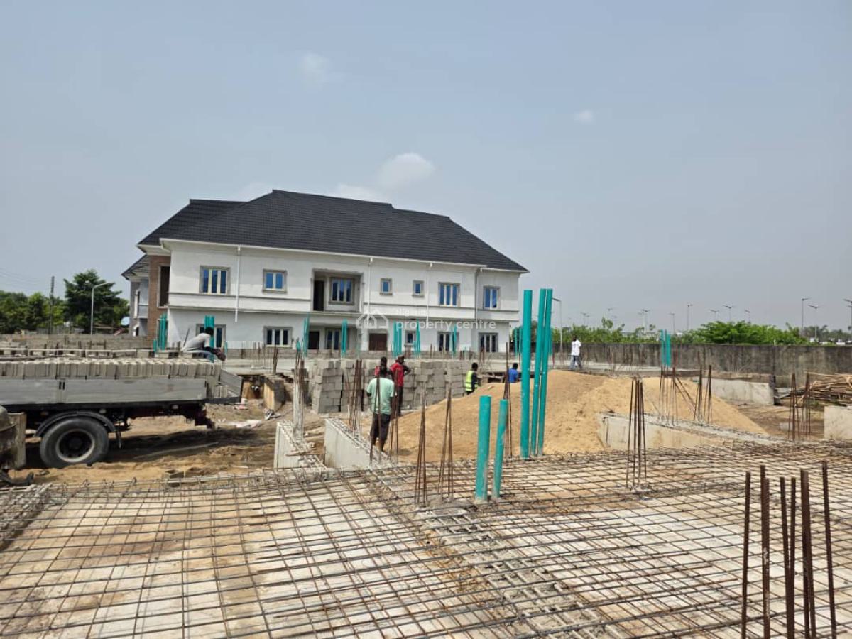 High-end Luxury 3 Bedroom Terrace + Studio, Gym, Pool, & Ample Parking, Atican Beach View Estate, Along The Lagos-calabar Coastal Road, Lekki, Lagos, Terraced Duplex for Sale