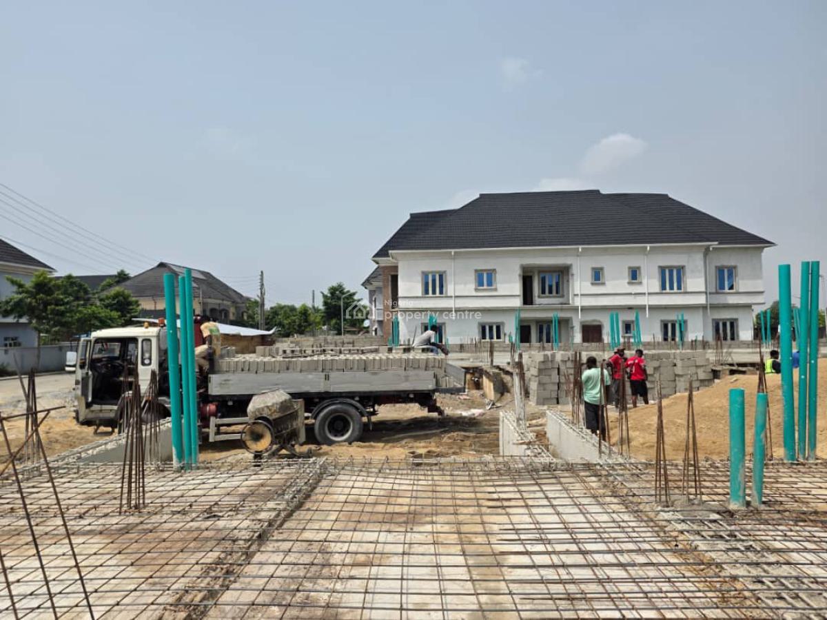 High-end Luxury 3 Bedroom Terrace + Studio, Gym, Pool, & Ample Parking, Atican Beach View Estate, Along The Lagos-calabar Coastal Road, Lekki, Lagos, Terraced Duplex for Sale