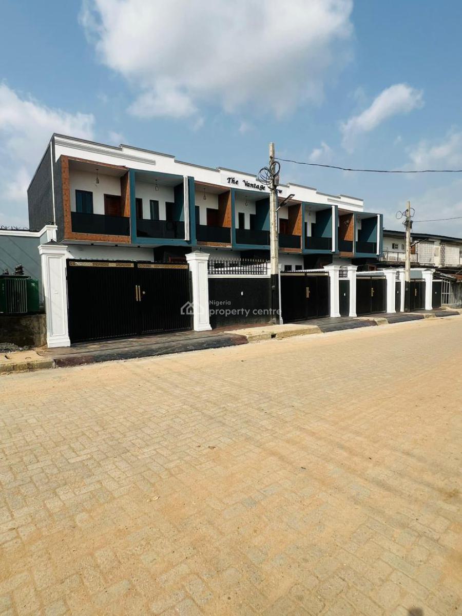 Stunning 3 Bedroom Terrace Duplex, Elegantly Designed Home in a Serene Neighborhood, Fagba, Agege, Lagos, Terraced Duplex for Sale