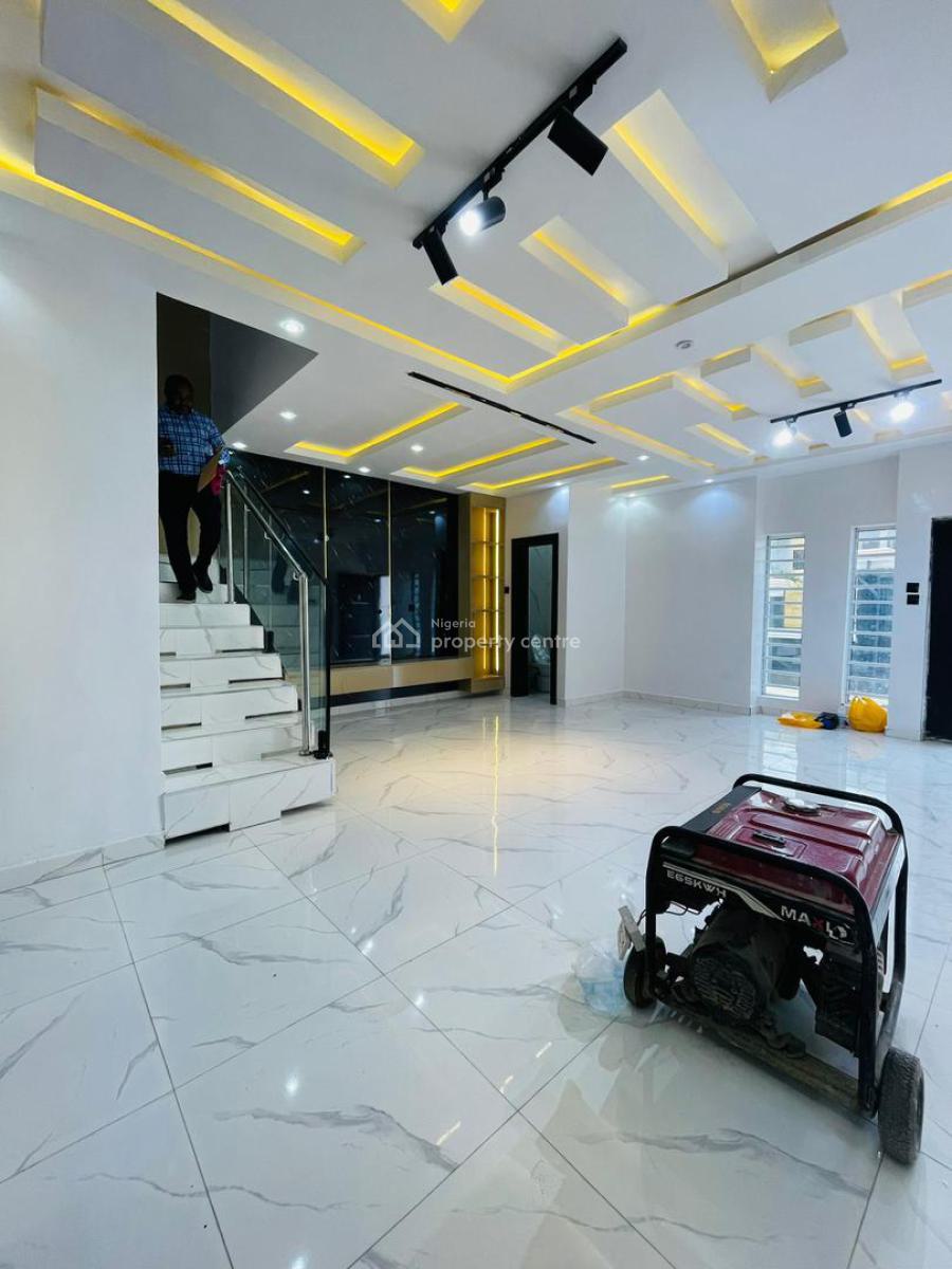 Luxuriously Built 5 Bedroom Detached Plus 2 Bq, Exclusively Designed Home with 2 Studio Bq in a Secured Estate, Fagba, Agege, Lagos, Detached Duplex for Sale