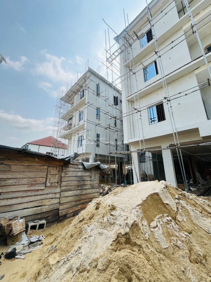 Magnificently Newly Built 4 Bedroom Apartment with a Bq, Executively Designed Apartment with Bq, Gym, Pool, Ikeja Gra, Ikeja, Lagos, Block of Flats for Sale