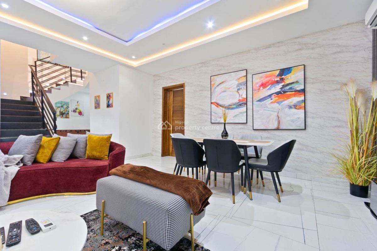 Luxury Furnished Four Bedroom Terrace Duplex, Oniru, Victoria Island (vi), Lagos, Terraced Duplex Short Let
