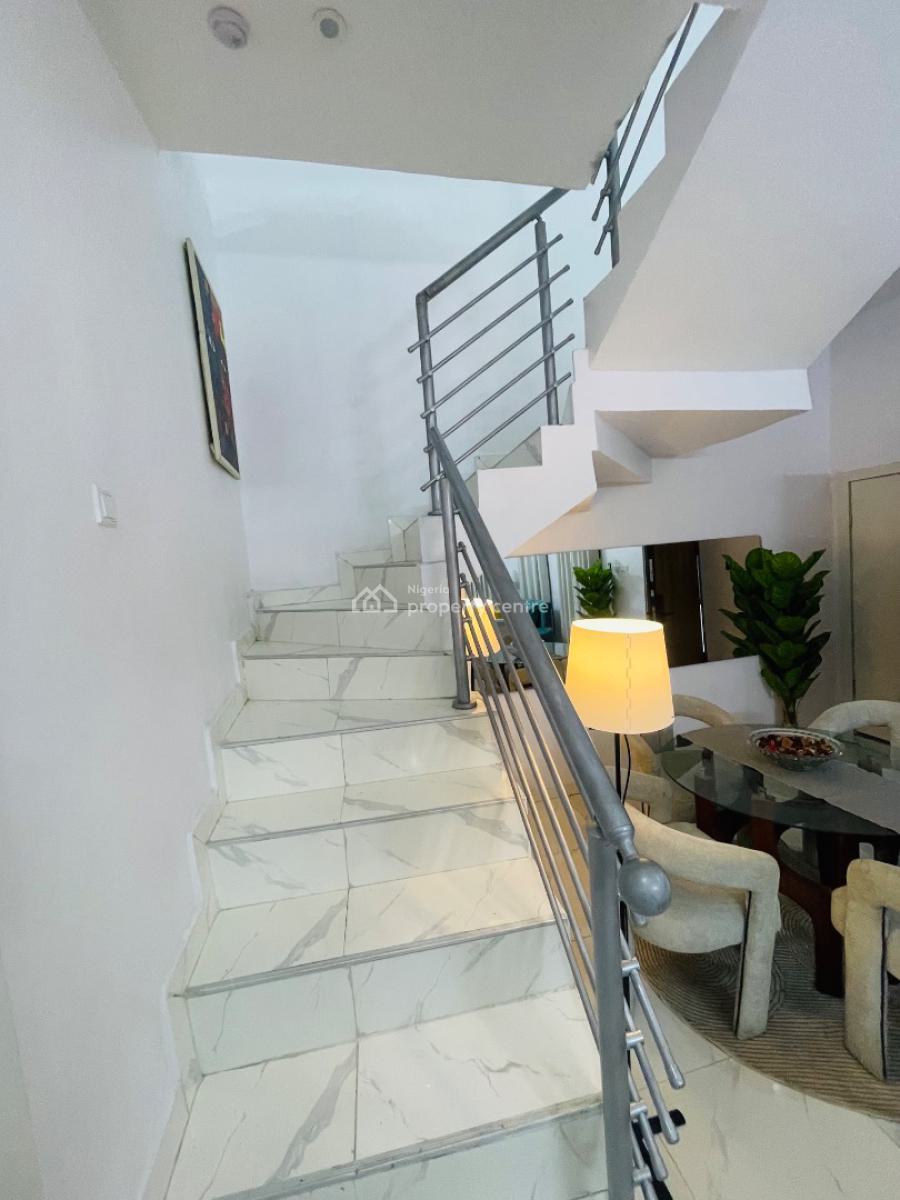 Luxury Cozy 4 Bedroom Terrace Duplex with Excellent Facilities, Harris Drive, Lekki, Lagos, Terraced Duplex Short Let